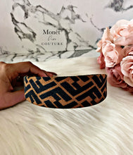 Load image into Gallery viewer, Brown/Black Print Headband
