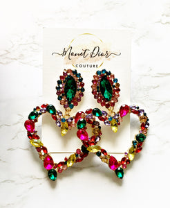 “Rich Love” Multi Color Earrings