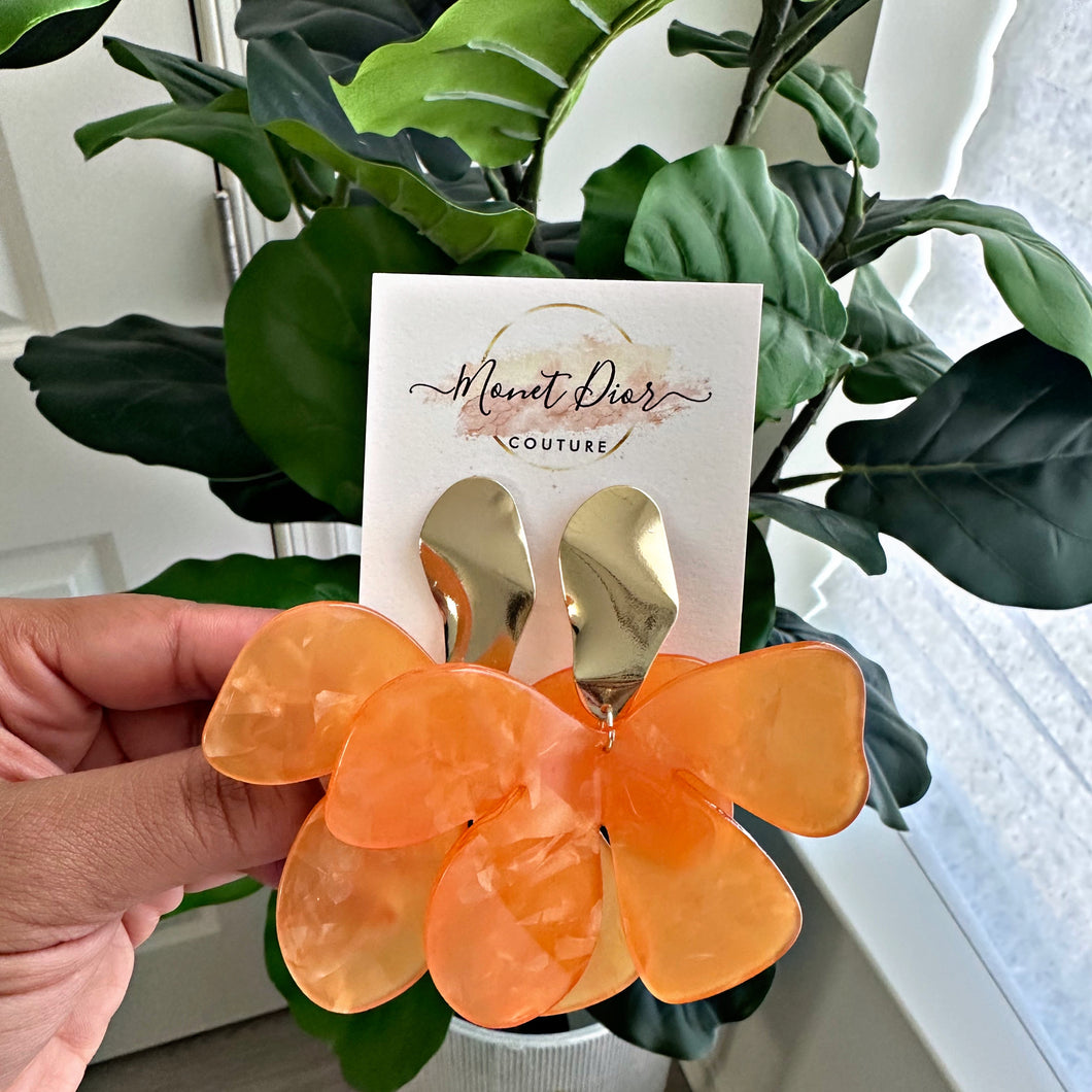 Citrus Flower Earrings