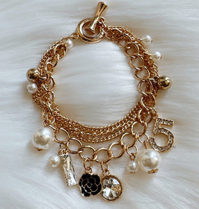 Chanel No. 5 Charm Bracelet