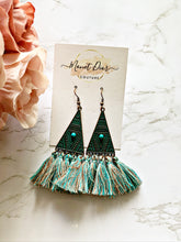 Load image into Gallery viewer, Boho Triangle Fringe Earrings
