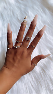 Girl's Best Friend Ring Set