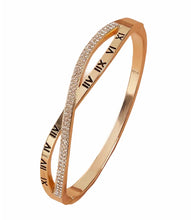 Load image into Gallery viewer, Roman Numeral Bling Bracelet
