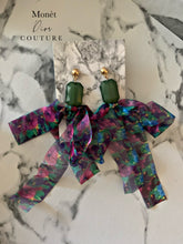 Load image into Gallery viewer, Flower Fabric Earrings
