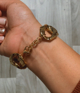 Gold Chain Bracelet