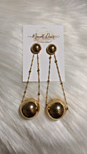 Load image into Gallery viewer, Gold Sphere Earrings
