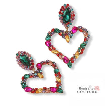 Load image into Gallery viewer, “Rich Love” Multi Color Earrings
