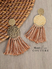 Load image into Gallery viewer, Golden Fringe Earrings
