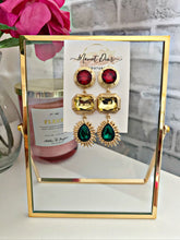 Load image into Gallery viewer, Luxe Jewel Earrings
