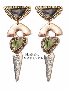 “Misfit Gems” Earrings